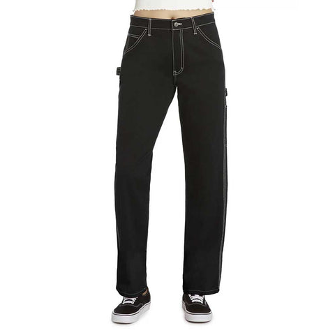 Dickies Girl Carpenter Pants - Black front