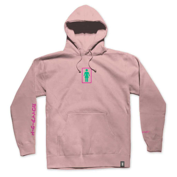 Girl x Sanrio Kawaii Arcade Friends Hoodie - Dusty Pink | Boarders