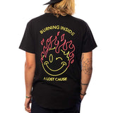 A Lost Cause Burning Inside Tee - Black