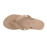 Rainbow Women's Single Layer Premier Leather Narrow Strap with Arch Support  - Sierra Brown top