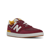 New Balance AM 574 Court - Burgundy/White Front