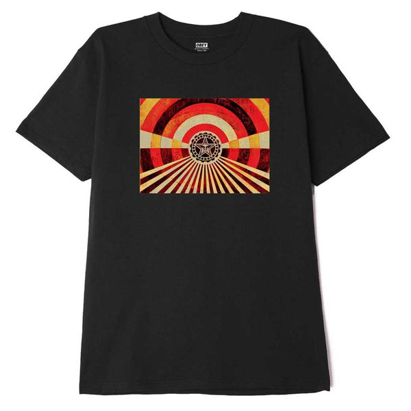 Obey Tunnel Vision Tee - Black