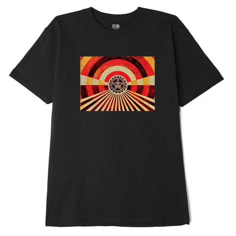 Obey Tunnel Vision Tee - Black