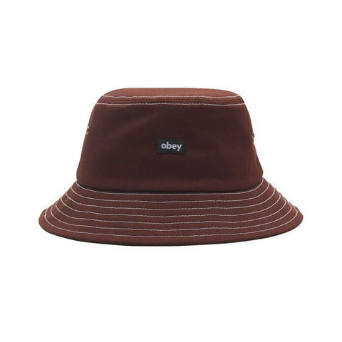 Obey Mac Bucket Hat - Sepia