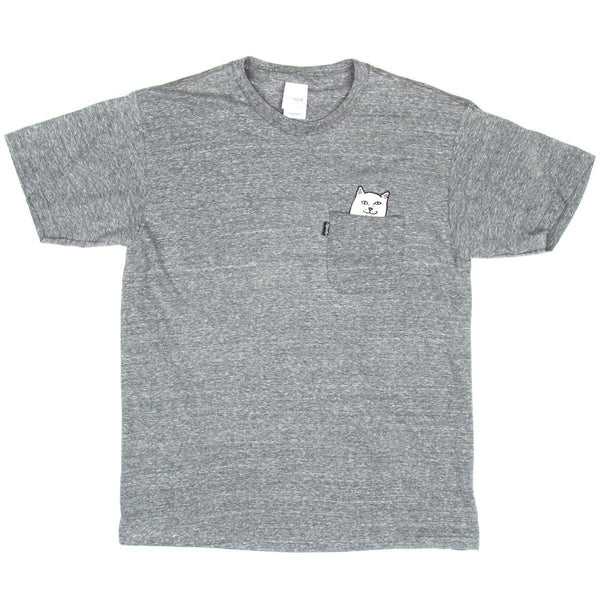 Rip N Dip Lord Nermal Tee - Grey With No Back Print