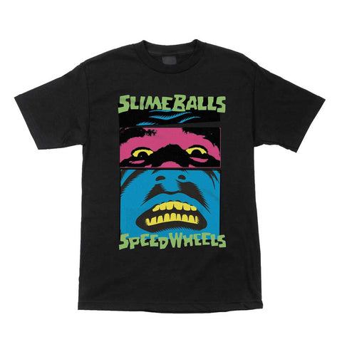 Slime Ball Speed Freak S/S T-shirt - Black