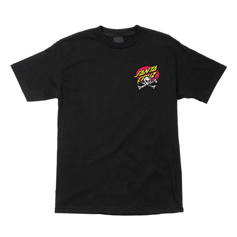 Santa Cruz Meek OG Slasher Hand S/S T-shirt - Pigment Black