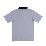 Santa Cruz Oval Dot S/S Polo Top - Heather Grey2