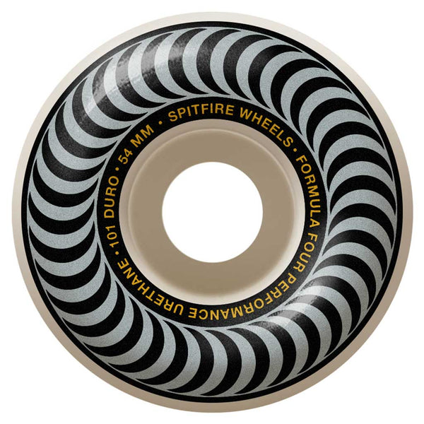 Spitfire F4 101 Classic 54mm Wheel - Silver Front