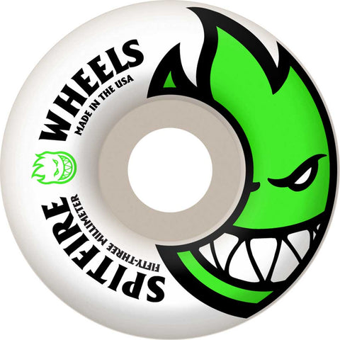 Spitfire Wheels Bighead 53mm - White/Green