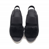 UGG Women's Silverlake Sneaker Sandal - Black top