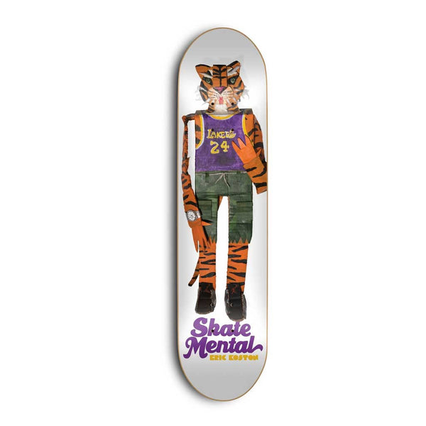 Skate Mental Koston Tiger White Deck