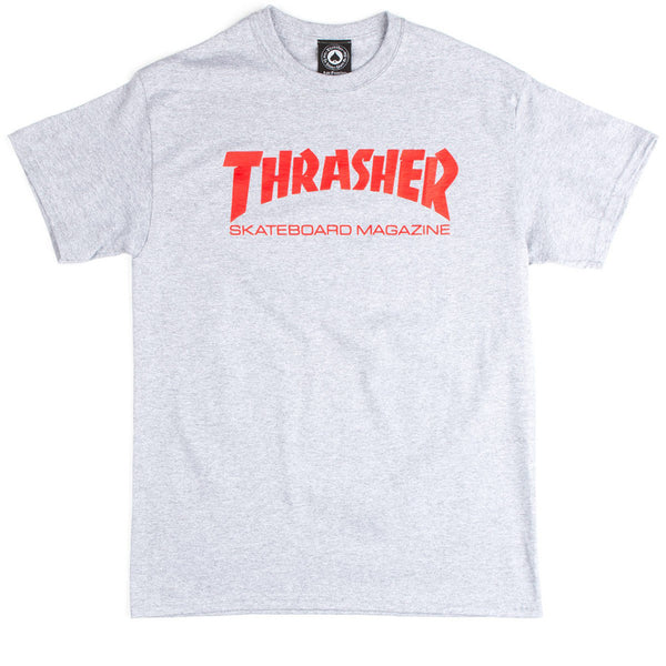 Thrasher Skate Magazine Tee - Grey