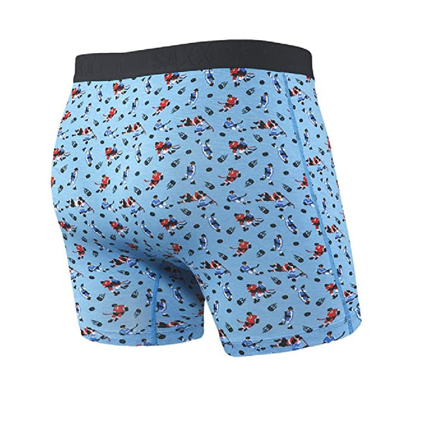 Saxx Ultra Boxer Brief - Blue Action Shot | Boarders