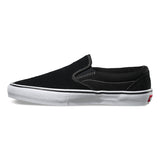 Vans Slip-on Pro Skate Shoes - Black/White/Gum Inner Side