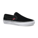 Vans Slip-on Pro Skate Shoes - Black/White/Gum Slant