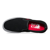 Vans Slip-on Pro Skate Shoes - Black/White/Gum Top
