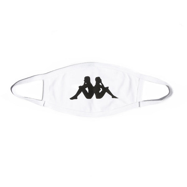 Kappa Authentic Wisp Face Mask - White